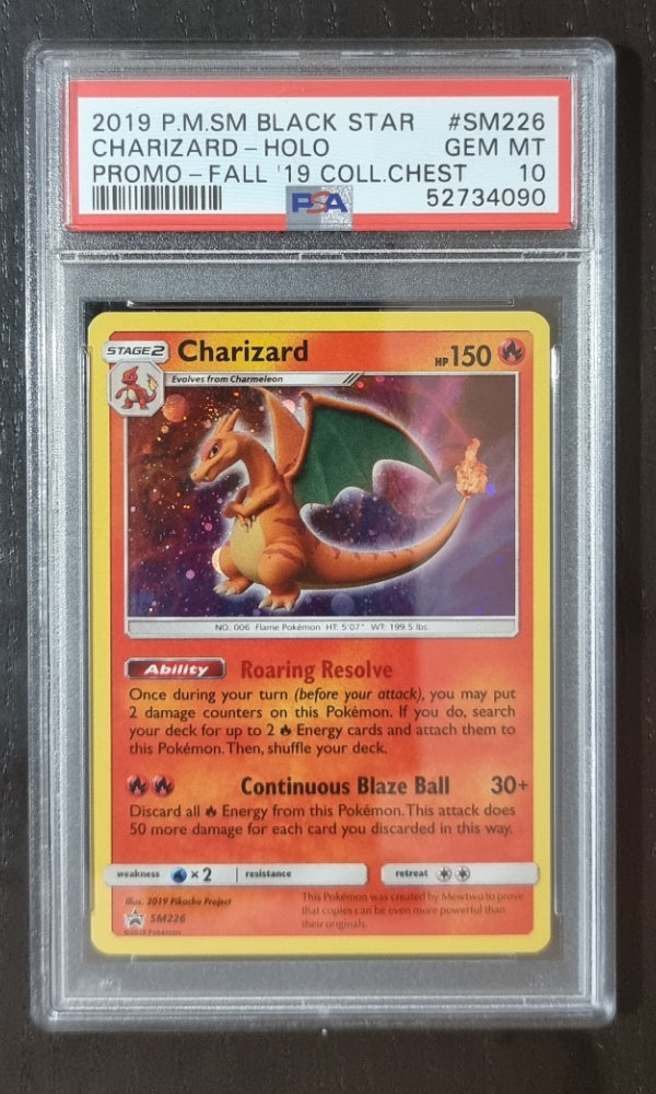 PSA 10 Charizard (2019 Collector Chest) Pokemon Card – Chief Cards
