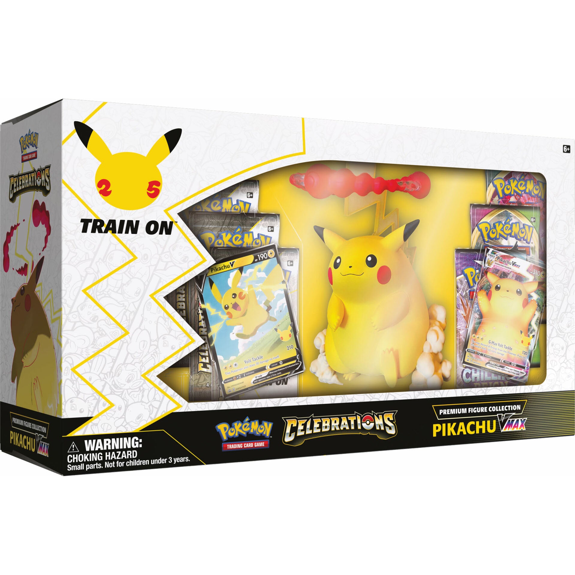 Pokemon 25th Anniversary Celebrations Pikachu VMAX Premium Figure Collection