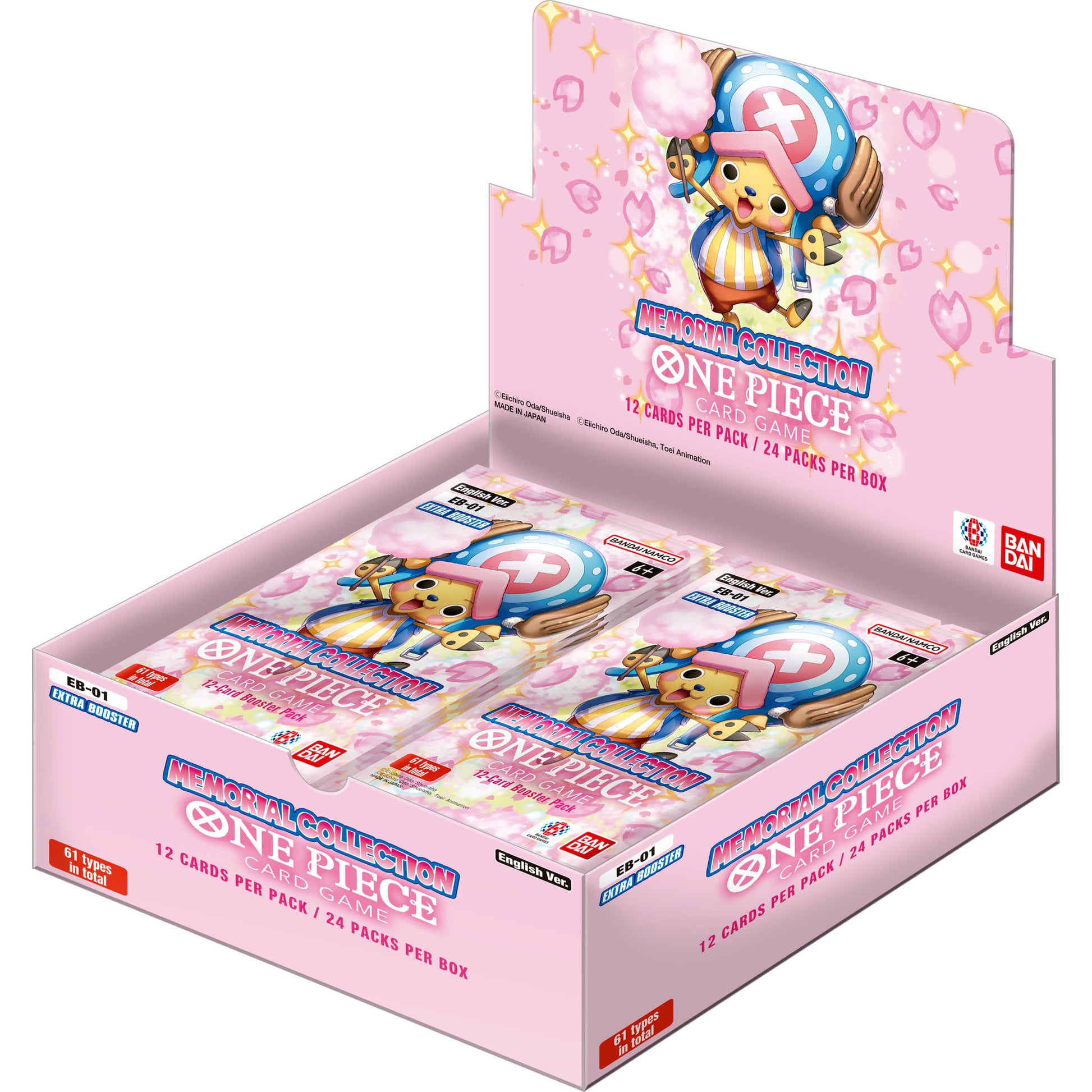 One Piece EB-01 Extra Booster Memorial Collection Booster Box English