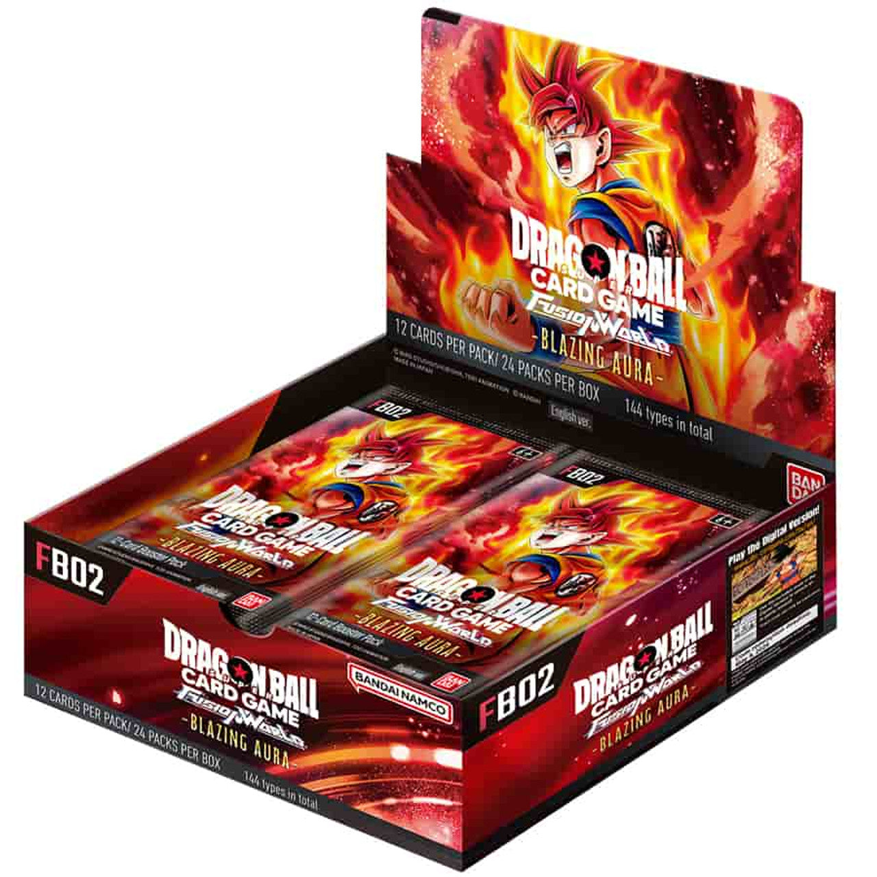 Dragon Ball Fusion World Blazing Aura FB02 Booster Box