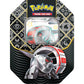 Pokemon Paldean Fates Iron Treads Tin UK Size