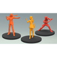 RWBY Roman Torchwick, Adam Taurus, and Cinder Fall Miniatures