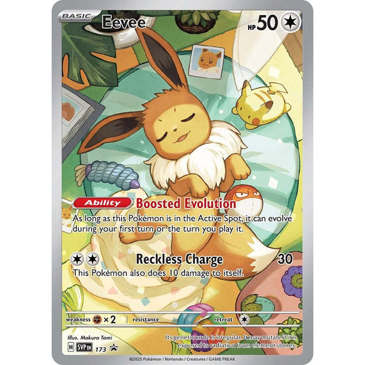 Pokemon SVP173 Eevee Promo Card Sealed