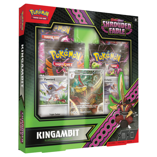 Pokemon Shrouded Fable Kingambit Illustration Collection Box