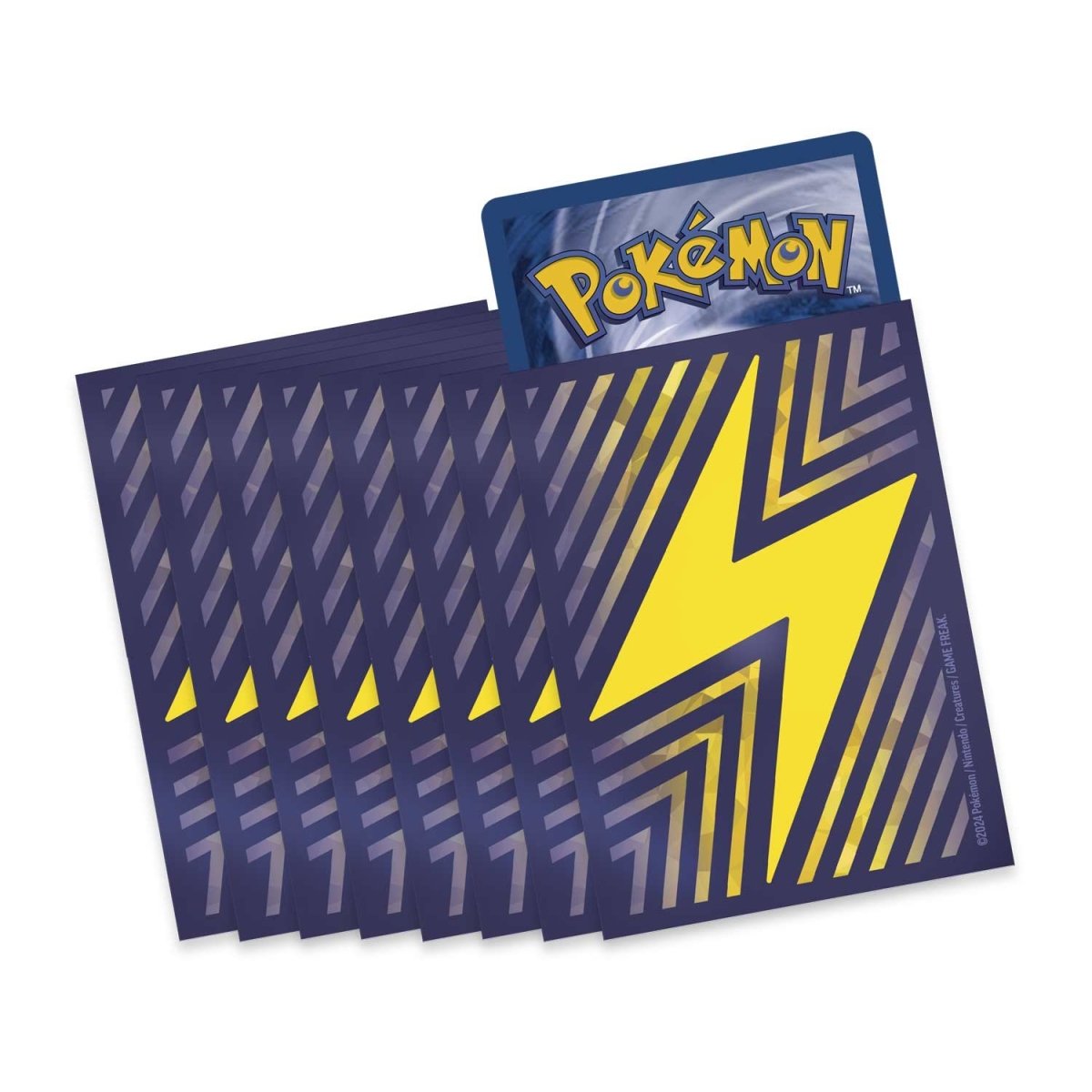 Pokemon Surging Sparks Lightning Bolt Card Sleeves