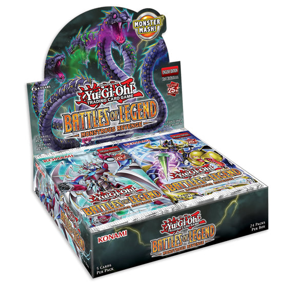 YuGiOh Battles of Legend: Monstrous Revenge booster box 1st edition