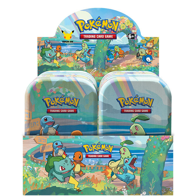 Pokemon Celebrations Mini Tin Display Box
