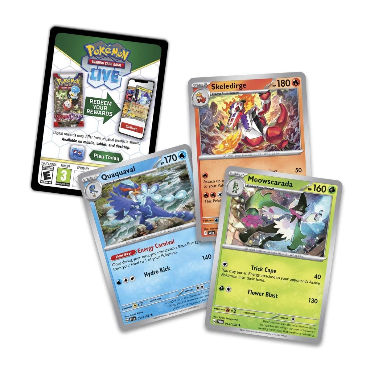 Pokemon Collector Chest 2023 Promo Cards