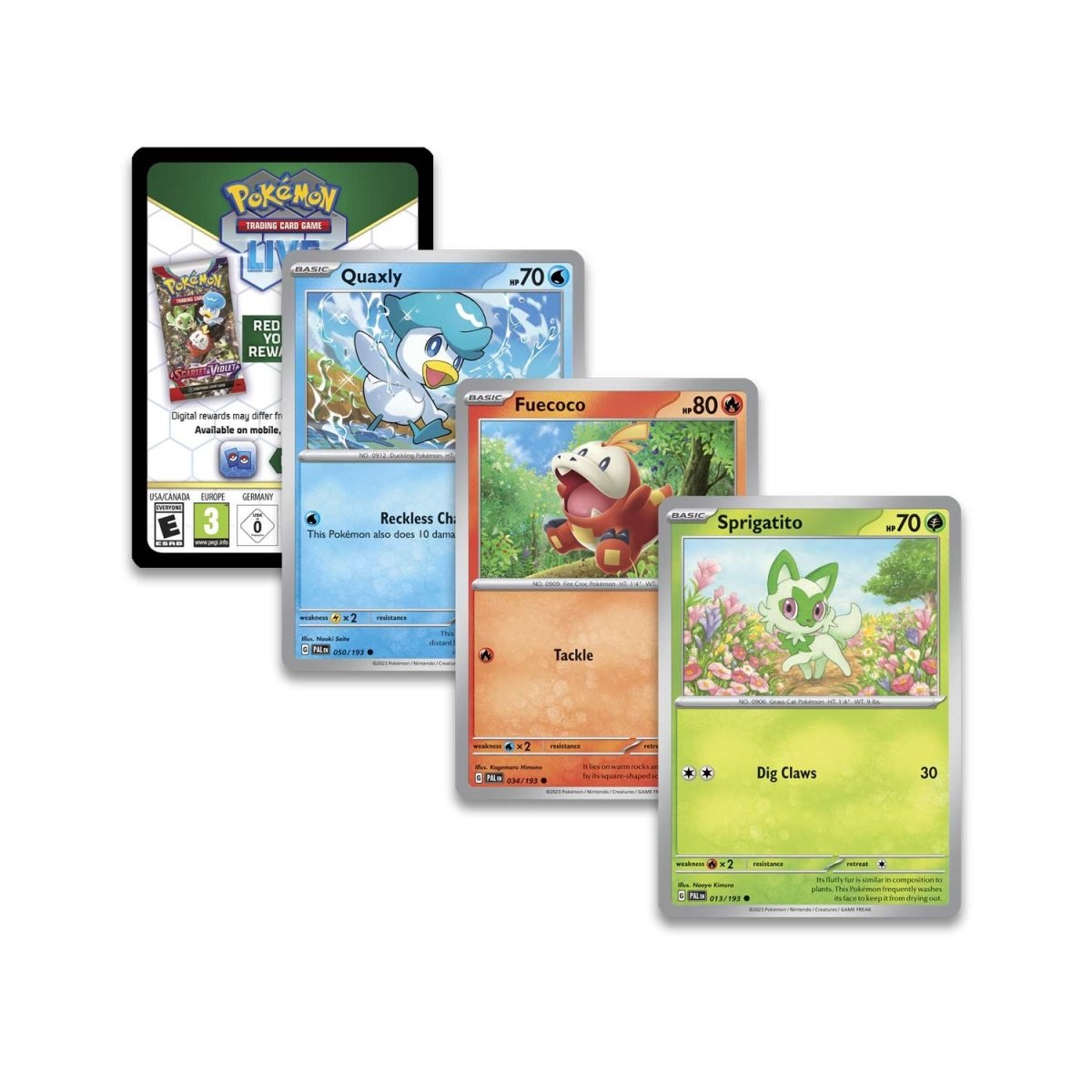 Pokemon Back to School Chest 2023 Promo Cards