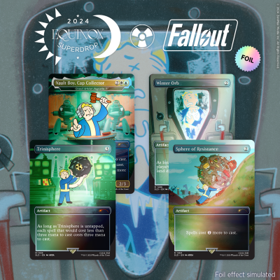 MTG Fallout Vault Boy Foil Secret Lair