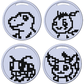 Possible Digimon Memory Counters for Digivice case