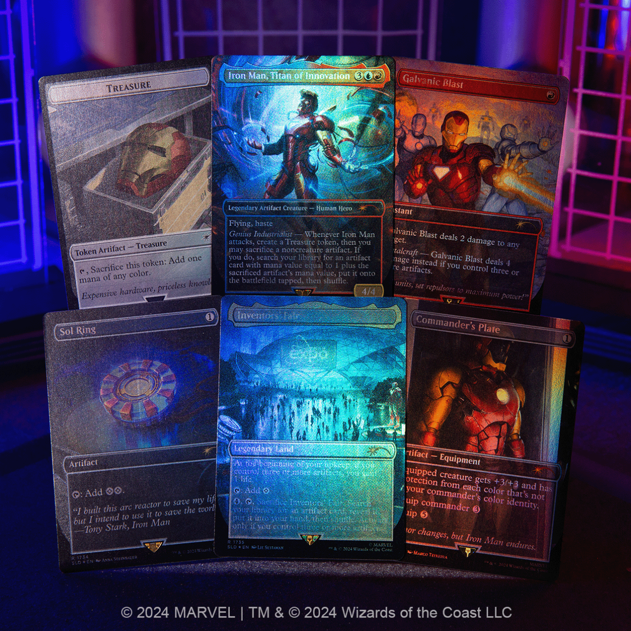 Magic The Gathering x Marvel's Iron Man Foil Secret Lair