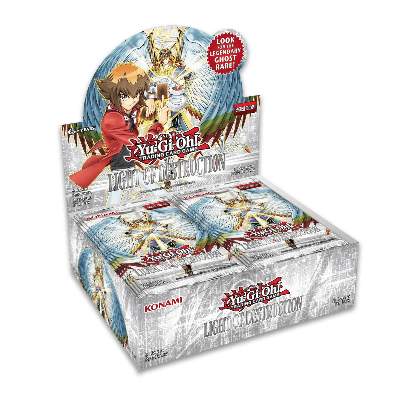 YuGiOh Light of Destruction Booster Box Unlimited Edition Reprint