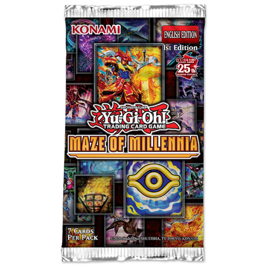 Yu-Gi-Oh! Maze of Millenia booster pack 1st edition