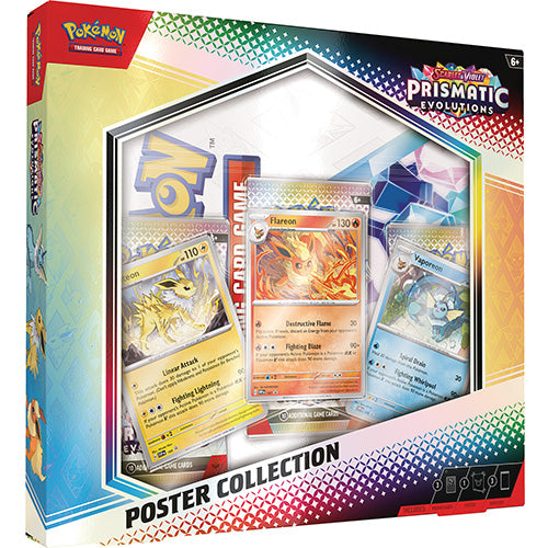 Pokemon Prismatic Evolutions Poster Collection