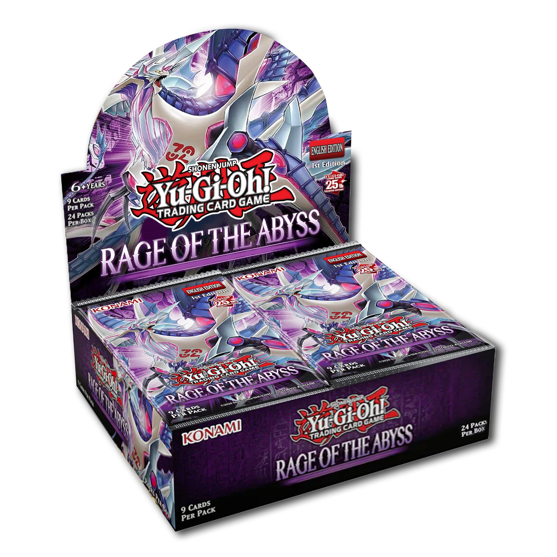 YuGiOh Rage of The Abyss booster box 1st edition