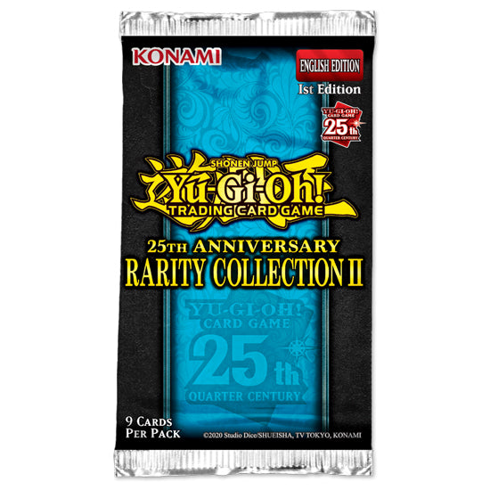 Yu-Gi-Oh! 25th Anniversary Rarity Collection ii booster pack 1st edition