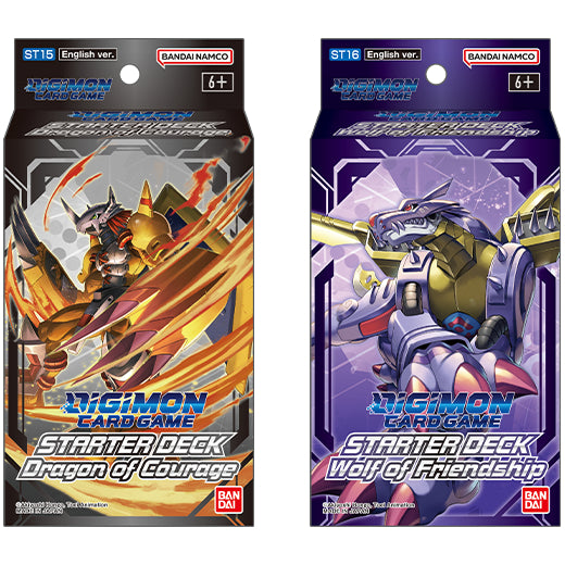 Digimon Decks ST15 and ST16 English