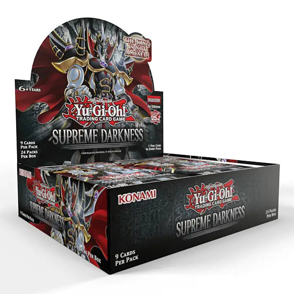 YuGiOh Supreme Darkness booster box 1st edition