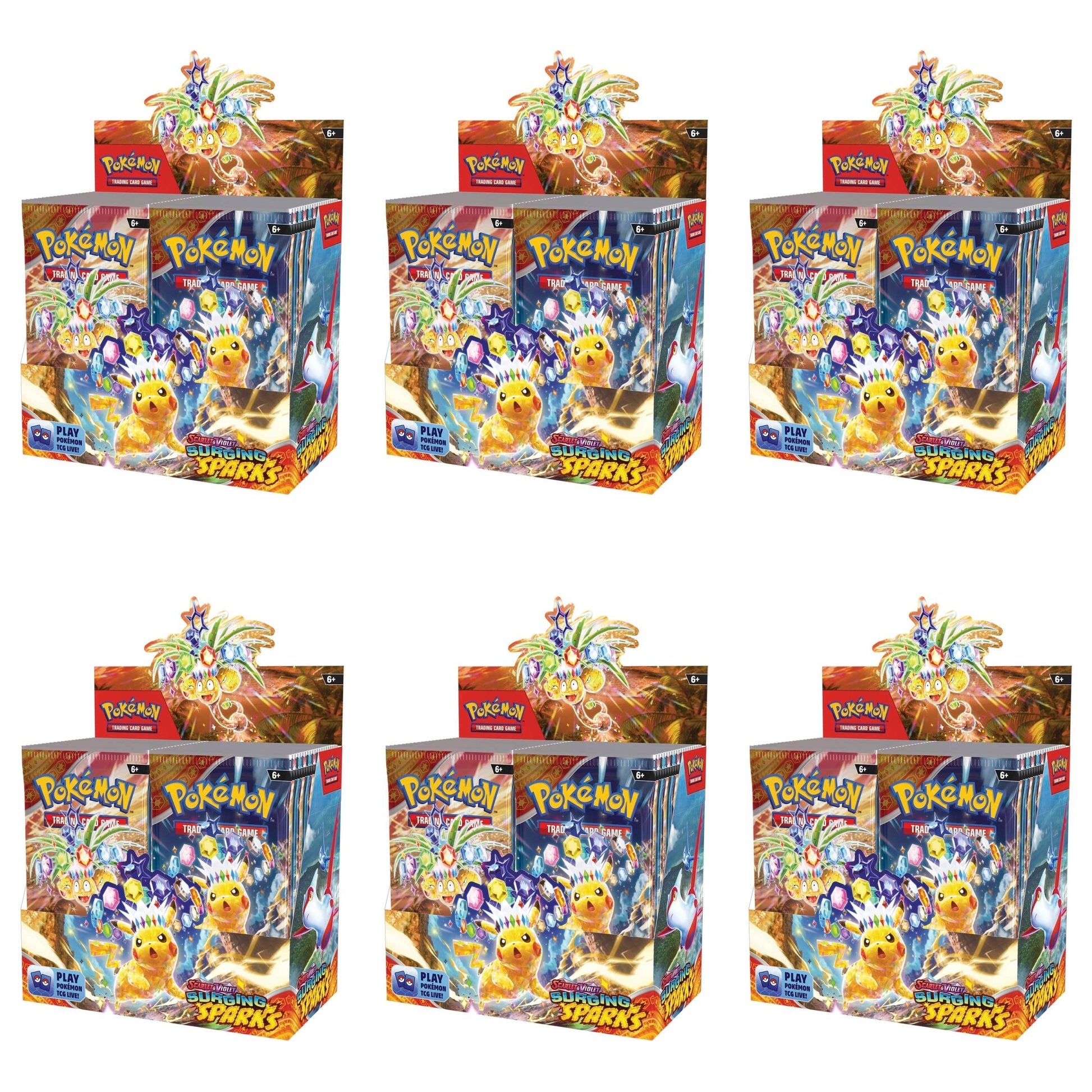 Pokemon TCG Surging Sparks Booster Box Case