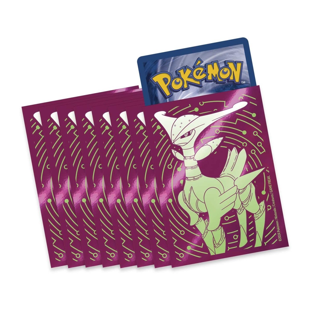 Pokemon Temporal Forces Iron Leaves Card Sleeves