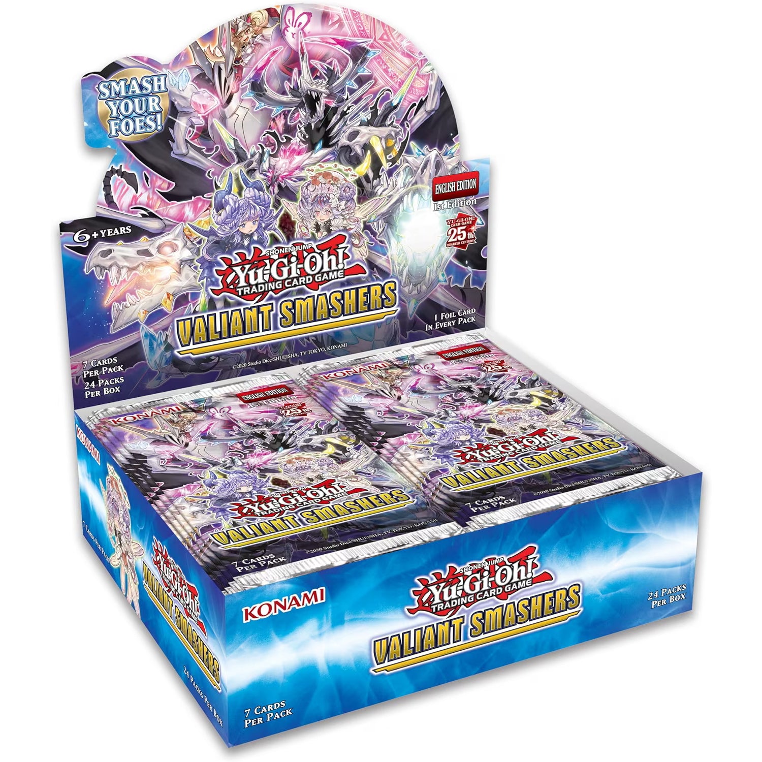 YuGiOh Valiant Smashers booster box 1st edition