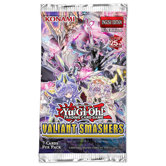 Yu-Gi-Oh! Valiant Smashers booster pack 1st edition