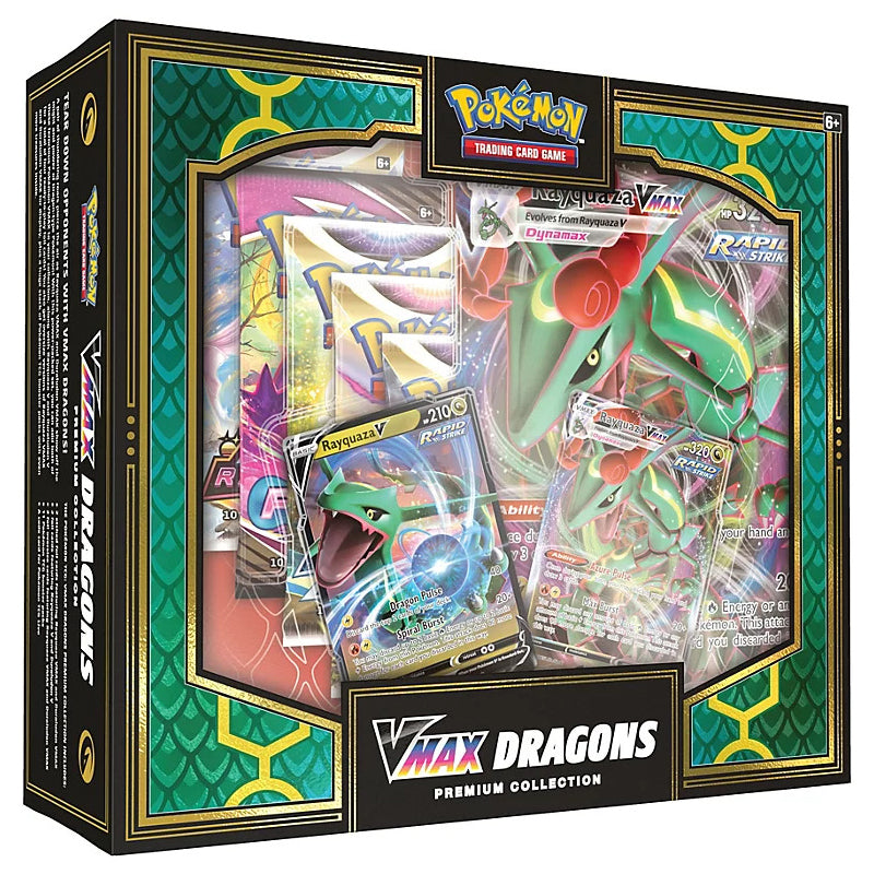 Pokemon TCG: VMAX Dragons Premium Collection – Chief Cards