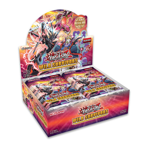 YuGiOh Wild Survivors booster box 1st edition