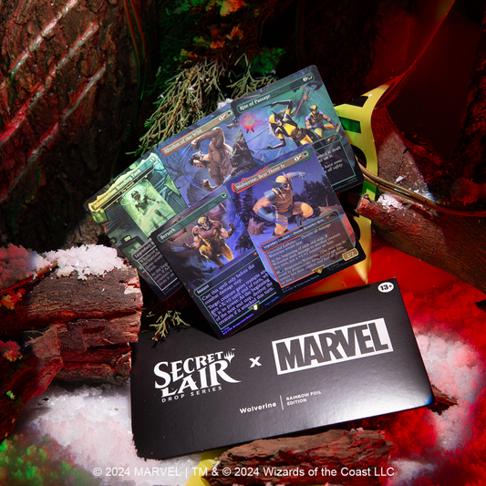 Magic The Gathering x Marvel's Wolverine Foil Secret Lair