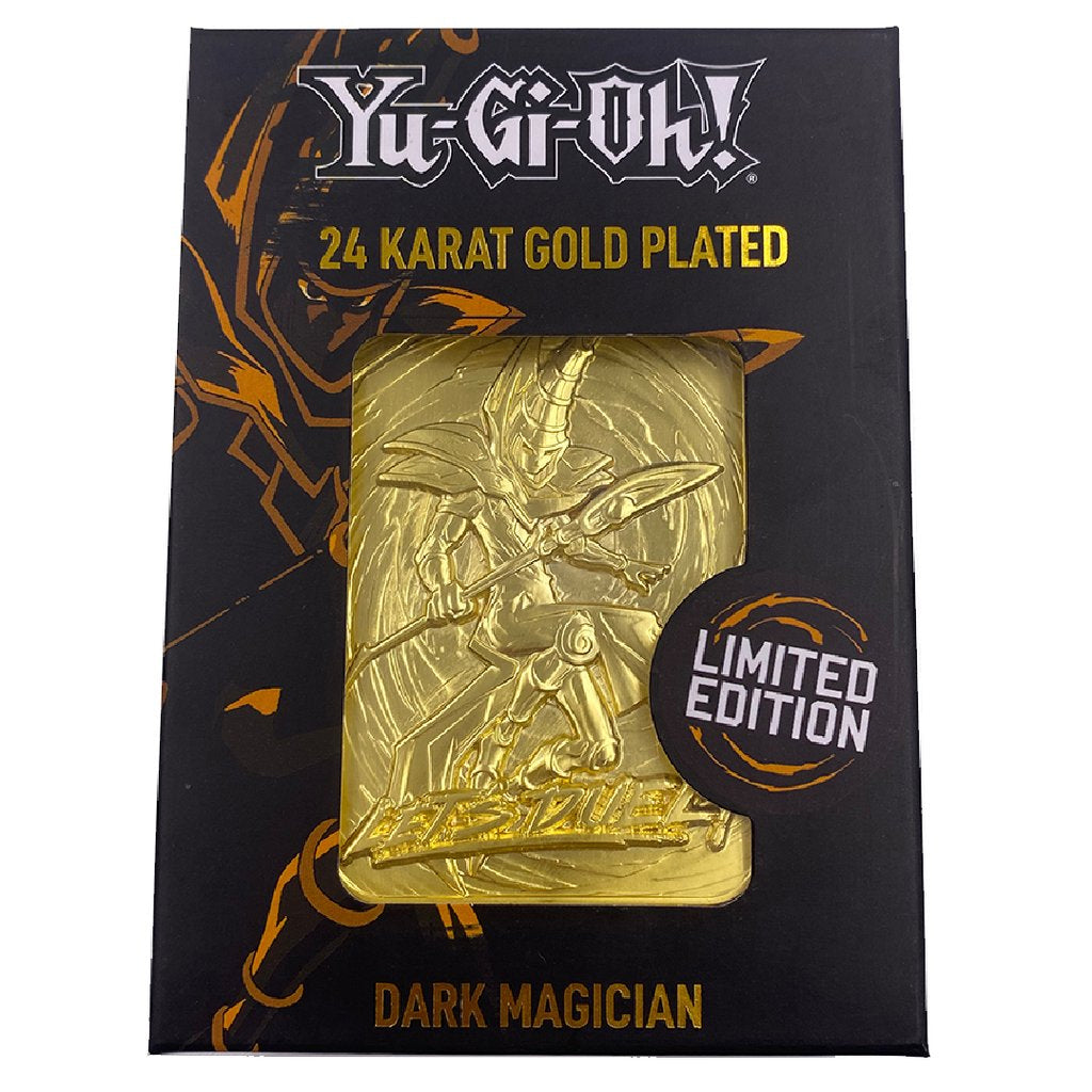 24 Karat Gold Dark Magician Collectable Card Presentation Box
