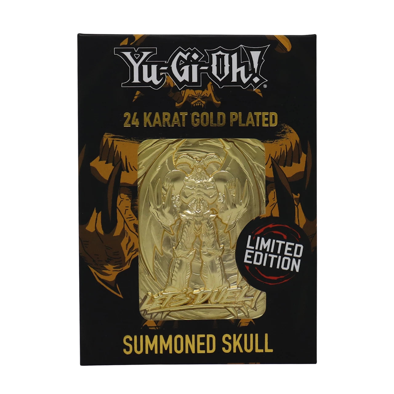 24 Karat Gold Summoned Skull Collectable Card Presentation Box