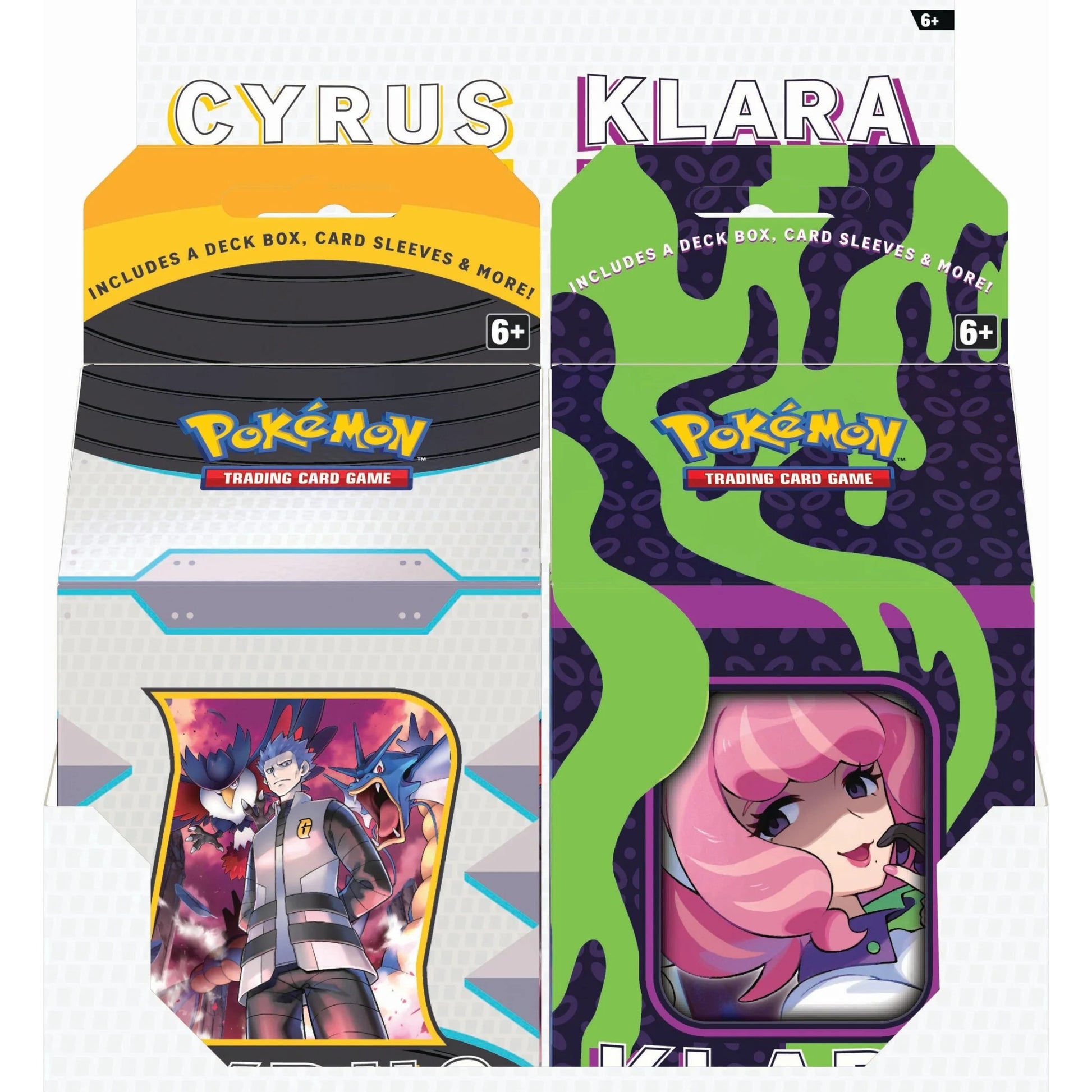 Pokemon Cyrus & Klara Premium Tournament Collection Boxes Pair