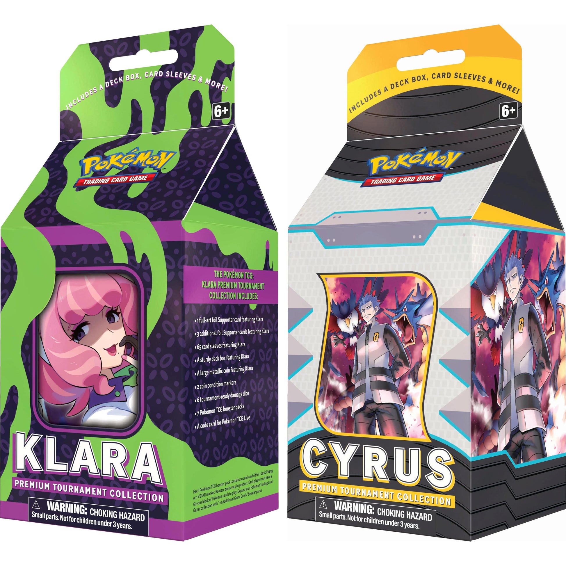 Pokemon TCG Cyrus and Klara Premium Tournament Boxes