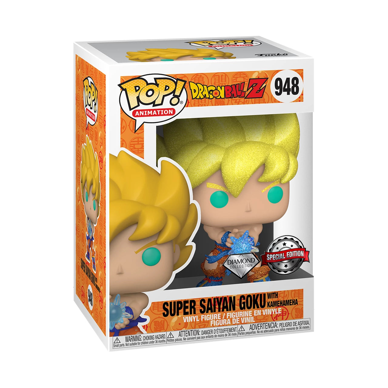 Diamond Collection Super Saiyan Goku With Kamehameha