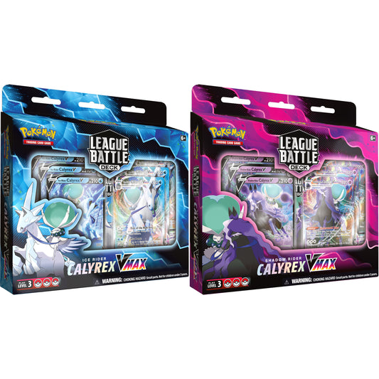 Pokemon Ice & Shadow Rider Calyrex VMAX League Battle Decks