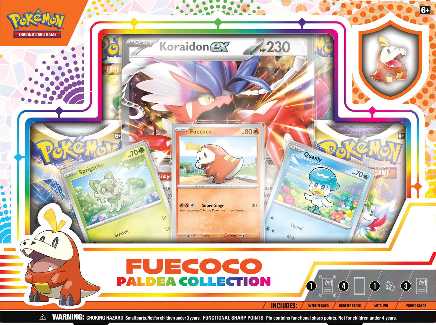 Pokemon Paldea Collection Box Fuecoco