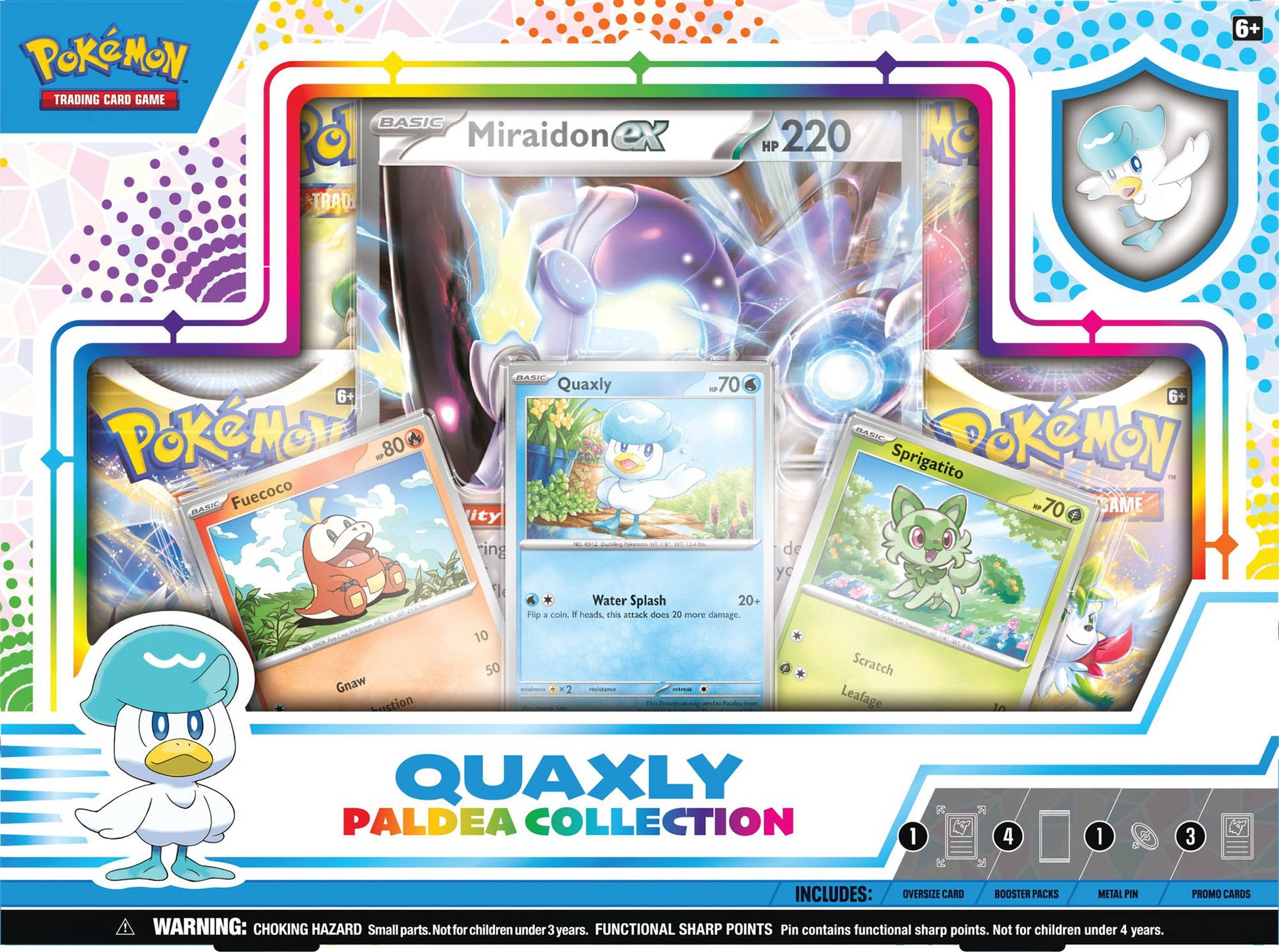 Pokemon Paldea Collection Box Quaxly