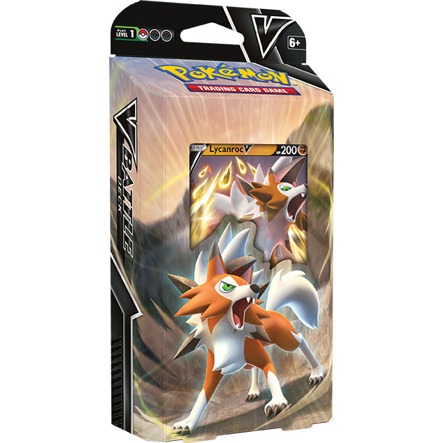 Pokemon Lycanroc V Battle Deck