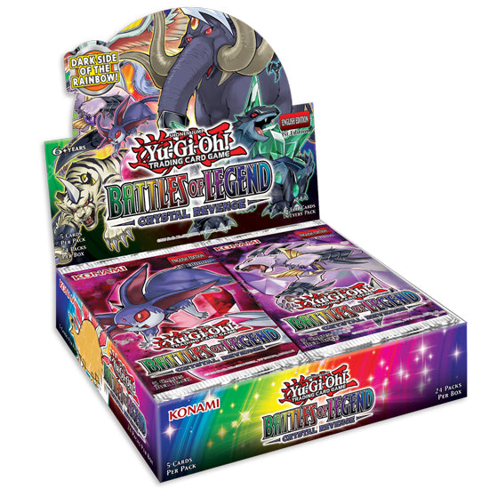 YuGiOh Battles of Legend: Crystal Revenge booster box 1st edition