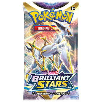 Pokemon Brilliant Stars Booster Pack Arceus Art