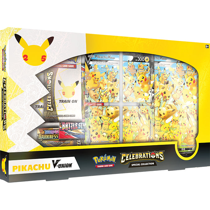 Pokemon Celebrations Pikachu V-UNION special collection box