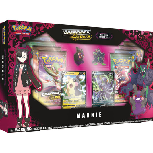 Pokemon Champion's Path Marnie Premium Collection Box