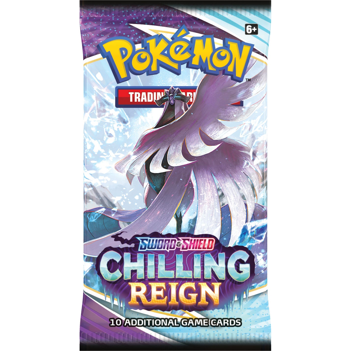 Pokemon Chilling Reign Booster Pack Galarian Articuno Art