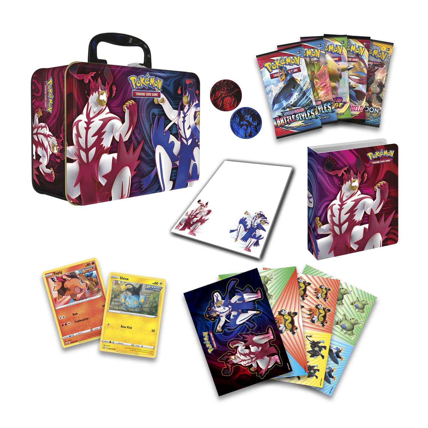 Pokemon Collector Chest Spring 2021 Contents