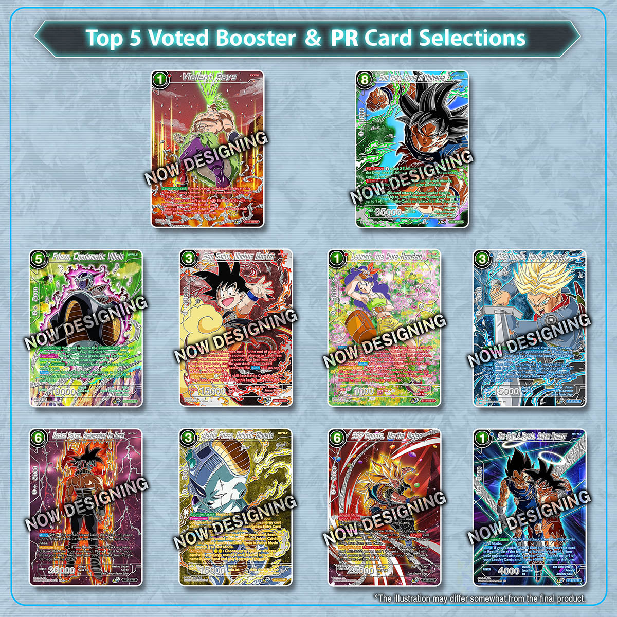 Dragon Ball Collectors Selection Vol.2 Voted Cards