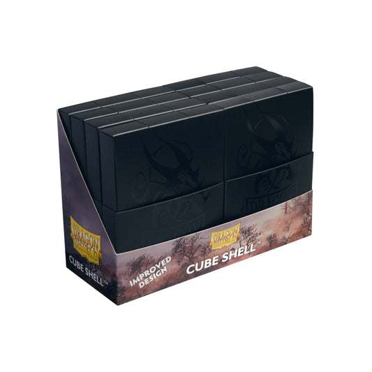 Dragon Shield Cube Shell Shadow Black 8 Pack