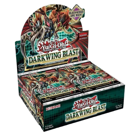 YuGiOh Darkwing Blast booster box 1st edition