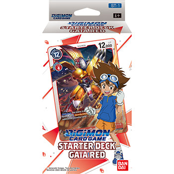 Digimon Starter Deck Red ST-1 Tai English