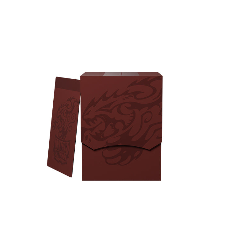 Dragon Shield Blood Red Deck Box with divider